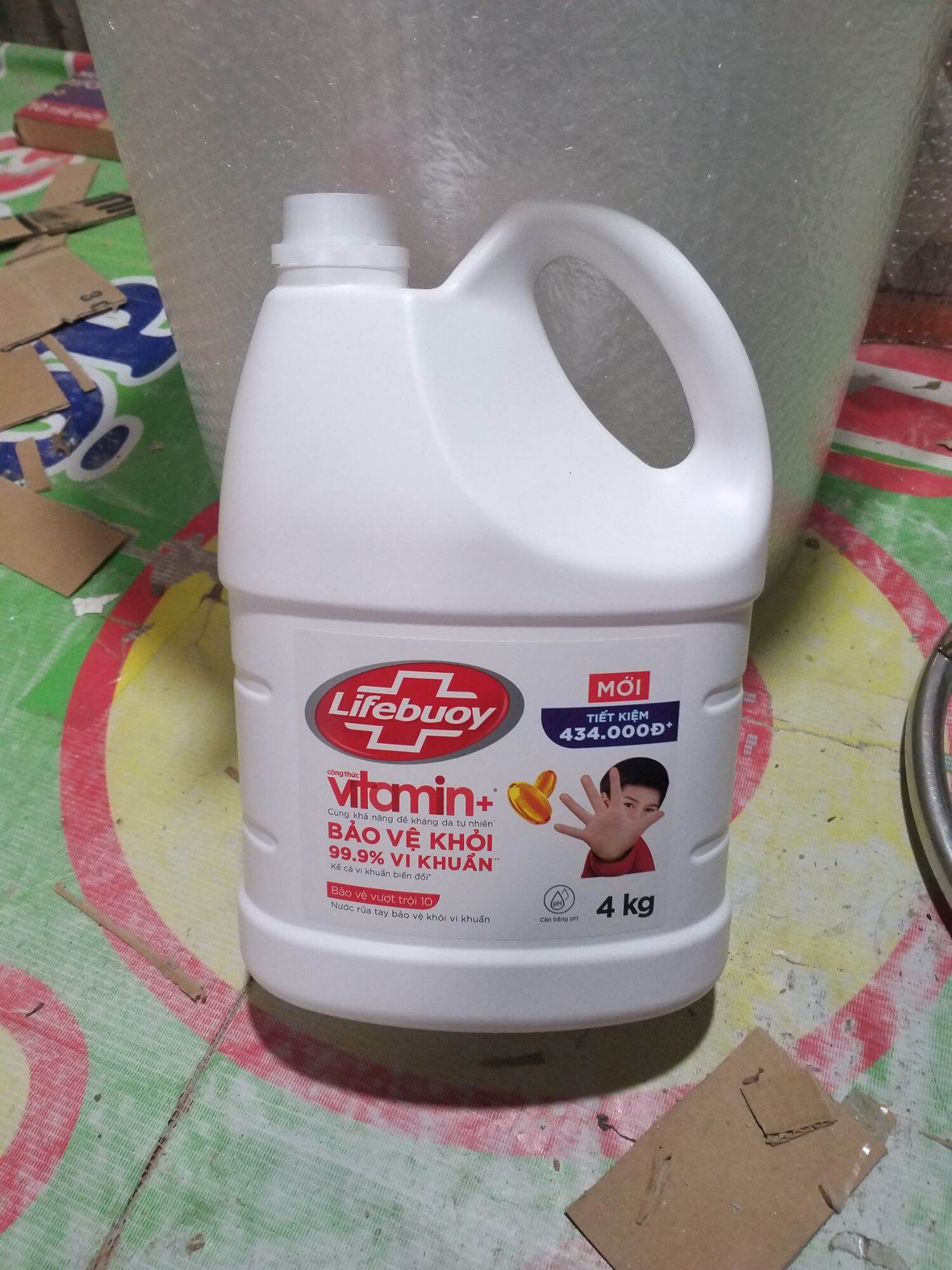 Nước rửa tay LIFEBUOY 4kg