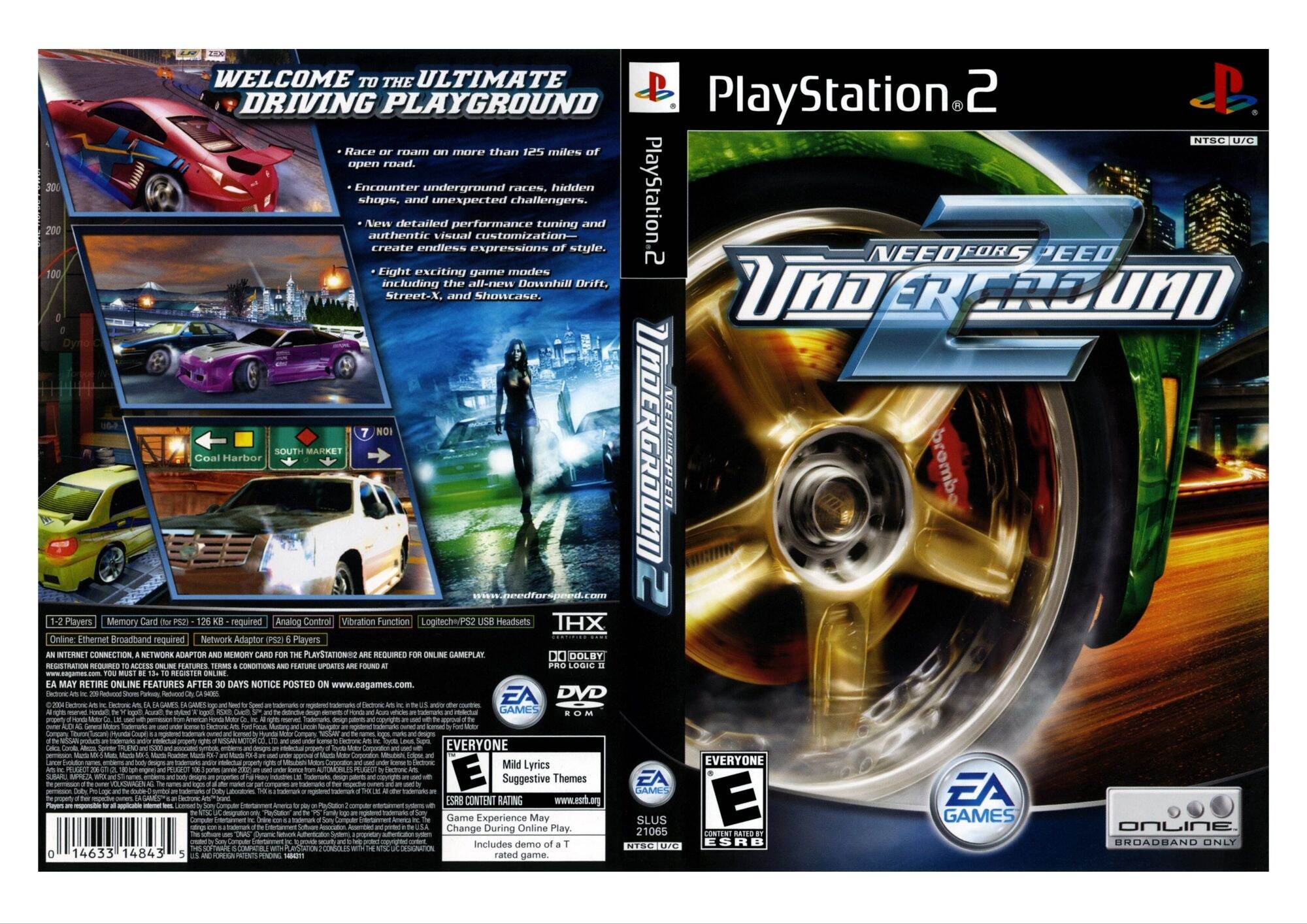 bộ 3 game need for speed ps2
