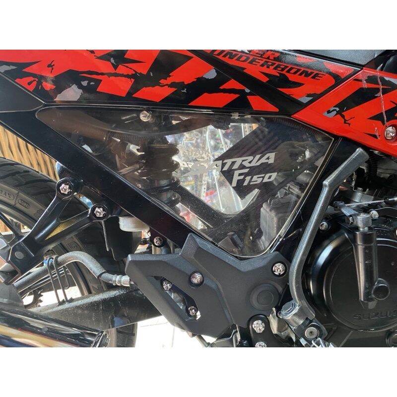 Ốp sườn Mika  raider fi Satria fi trong suốt