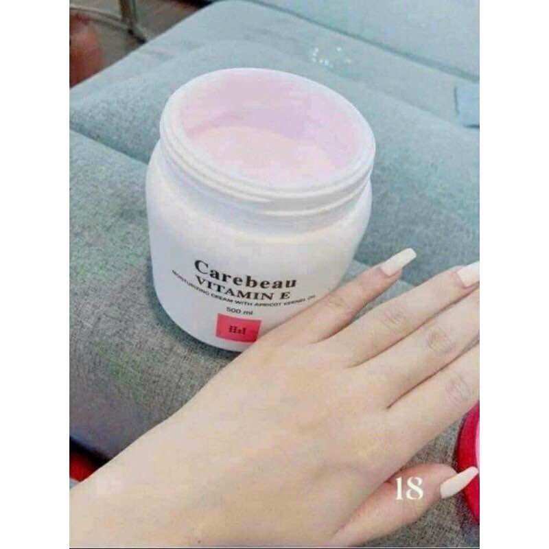 KEM DƯỠNG DA CAREBEAU VITAMIN E - HỒNG 500G ( THÁI LAN )