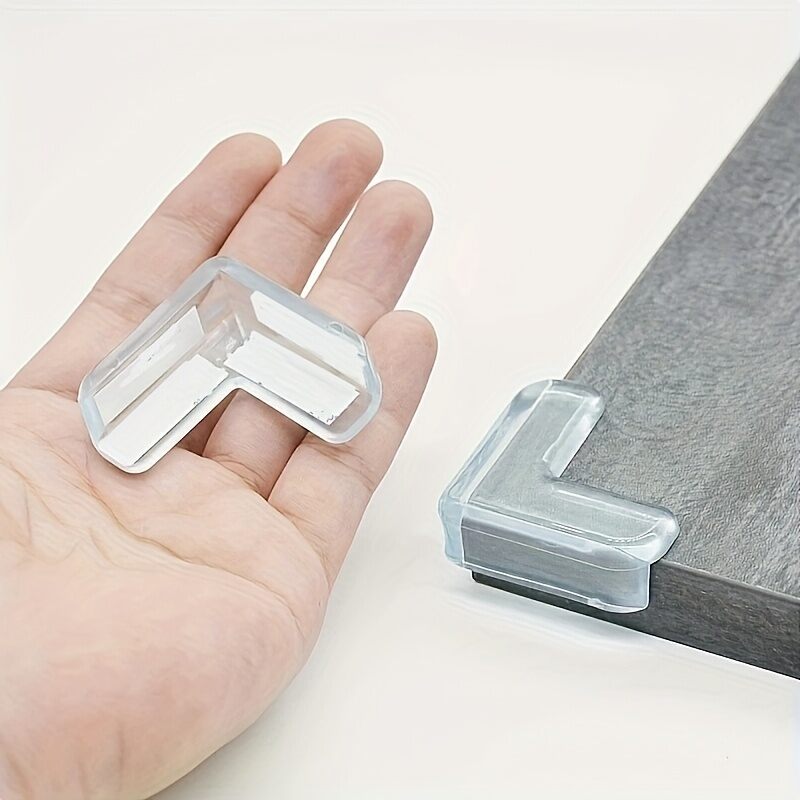 10 Chiếc Trong Suốt Chống Va Chạm Góc PVC Pad An Toàn Cho Trẻ Em Bảo Vệ Góc Bảo Vệ Bé Chống Va Đập Bảo Vệ Cho Cạnh Bàn