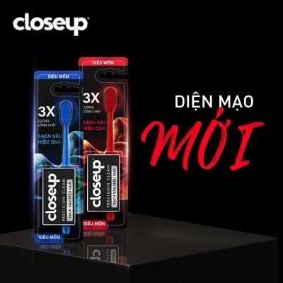 Bàn chải đánh răng Closeup Precision Clean Nhiều Màu