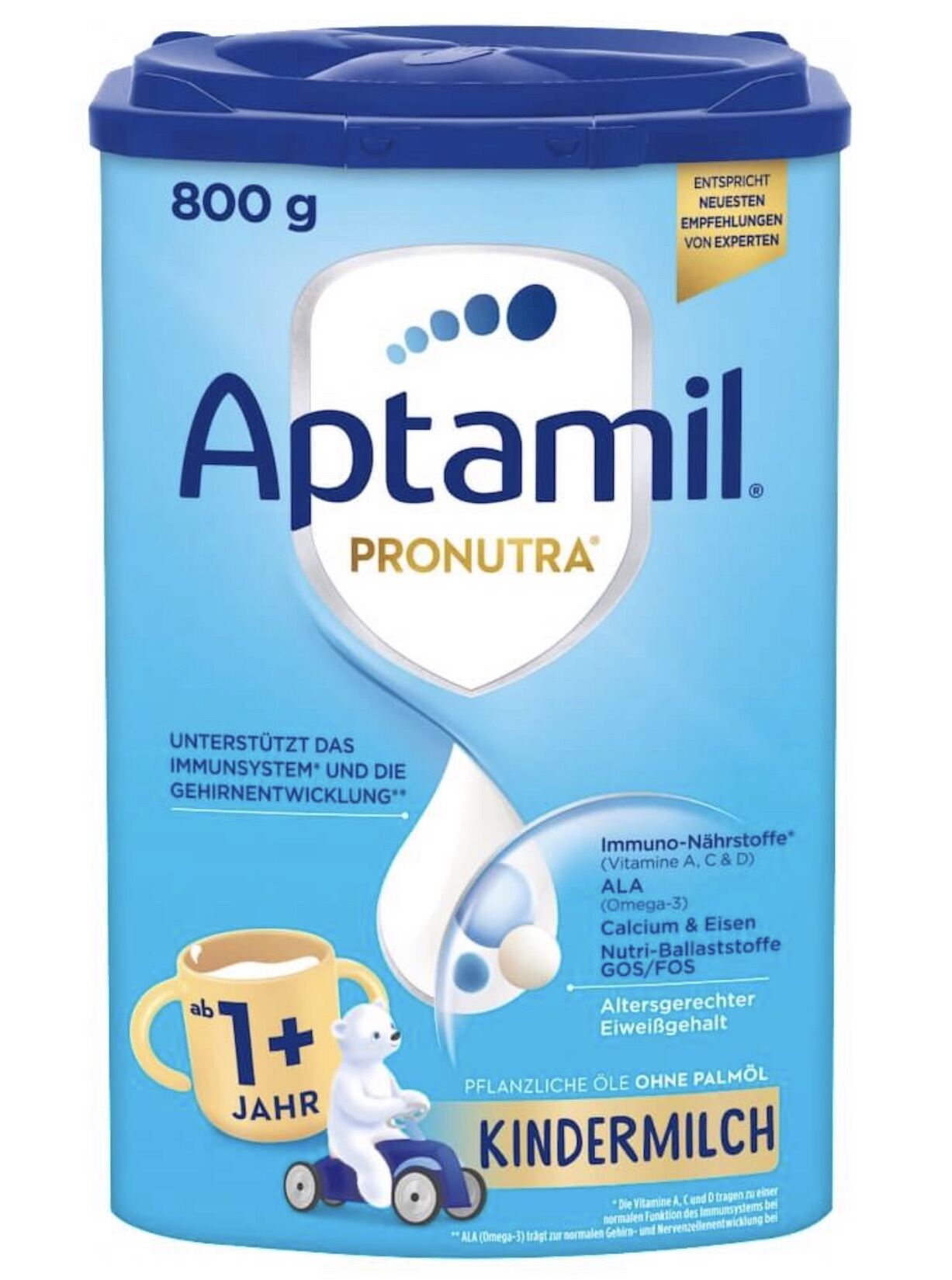 Sữa Aptamil Kendermilch 1+ cho trẻ từ 1-2 tuổi hàng nội địa Đức