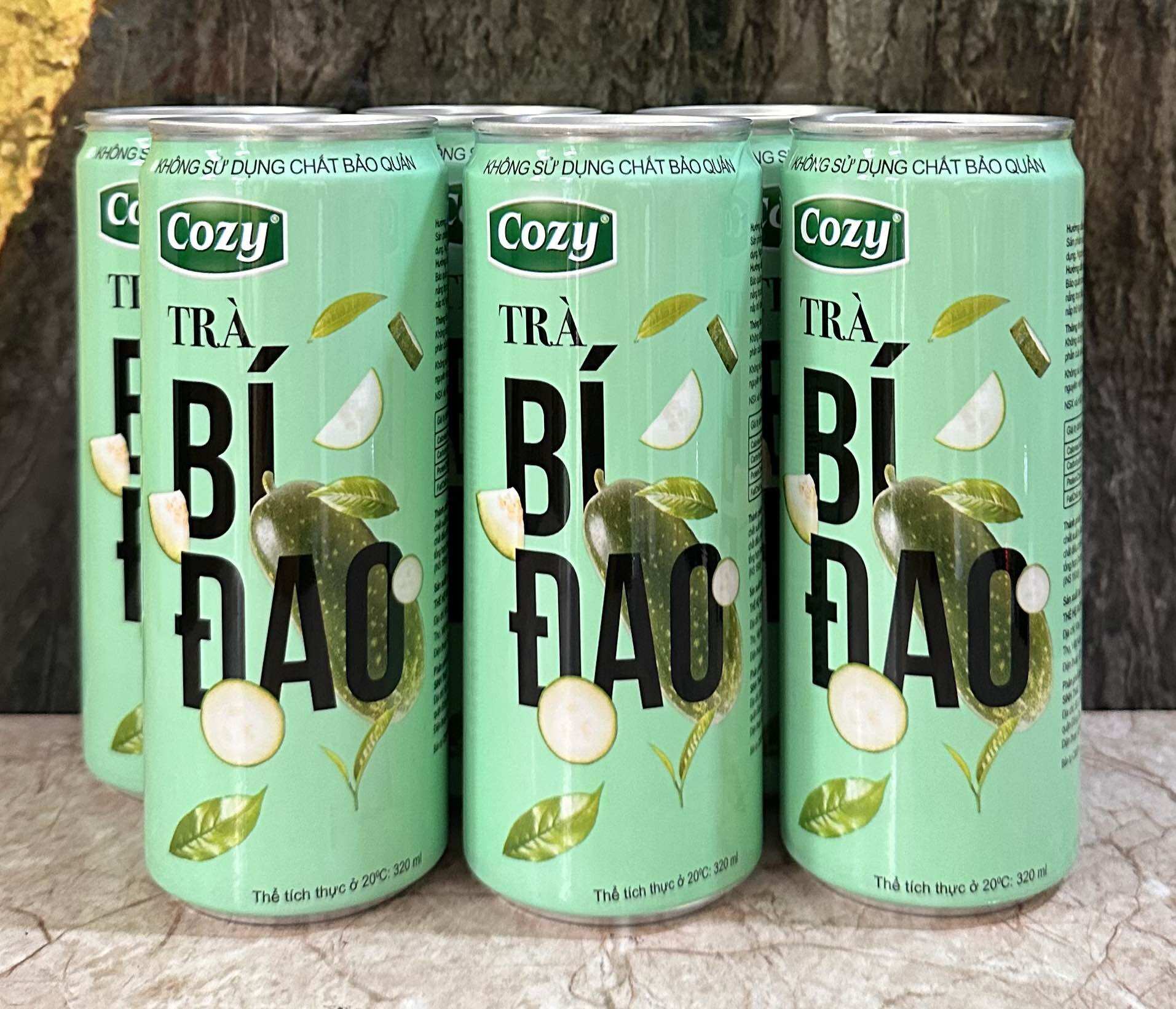 1 Lốc Trà Bí Đao CoZy /6 Lon * 320ml
