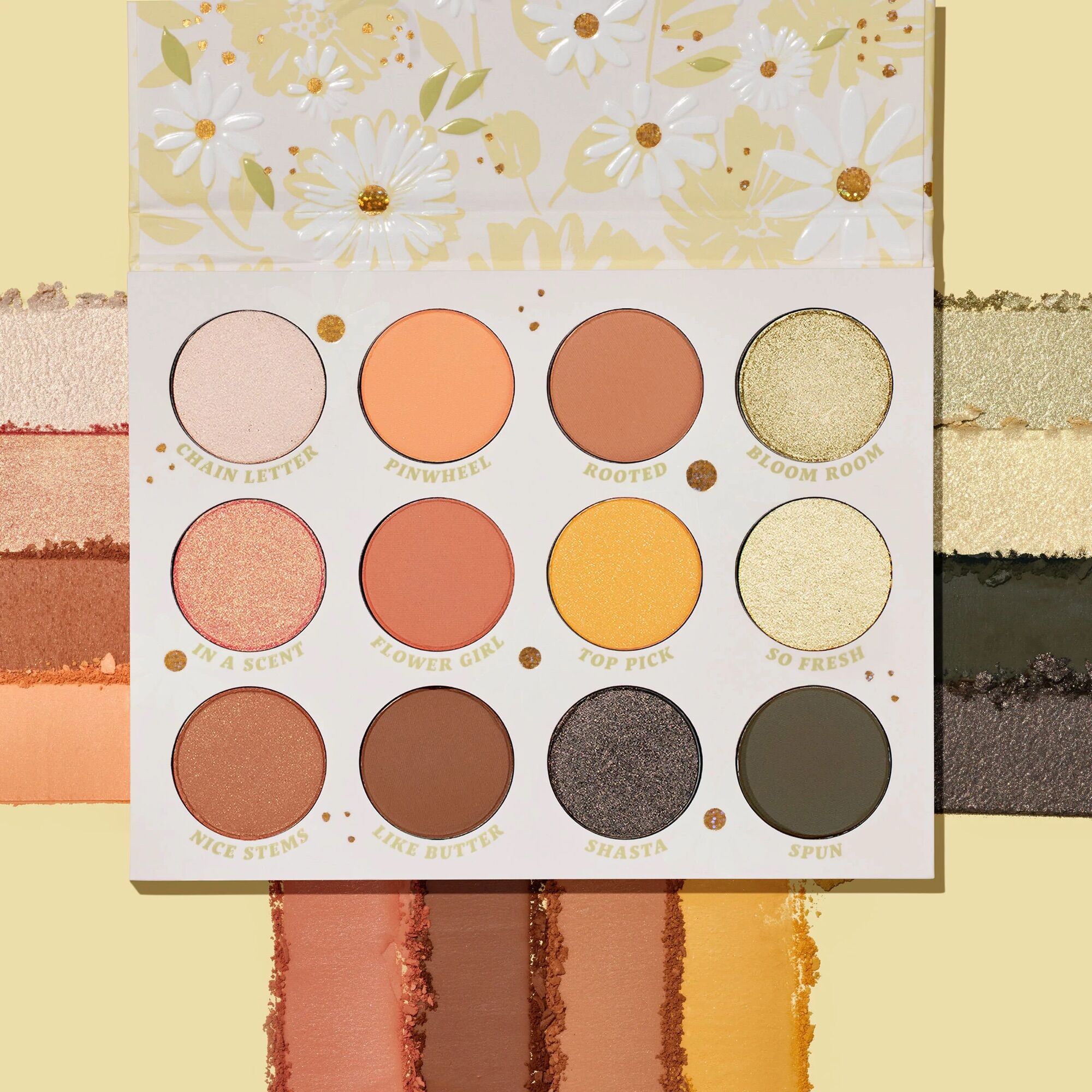 Bảng phấn mắt Colourpop Daisy does it eyeshadow palette siêu xinh và dễ dùng colorpop eyeshadow