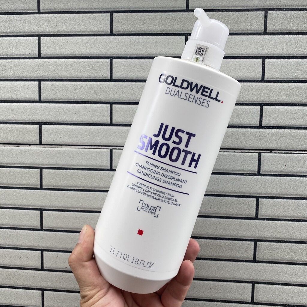 Dầu Gội Xả Suôn Mượt Goldwell Just Smooth 1000mlx2