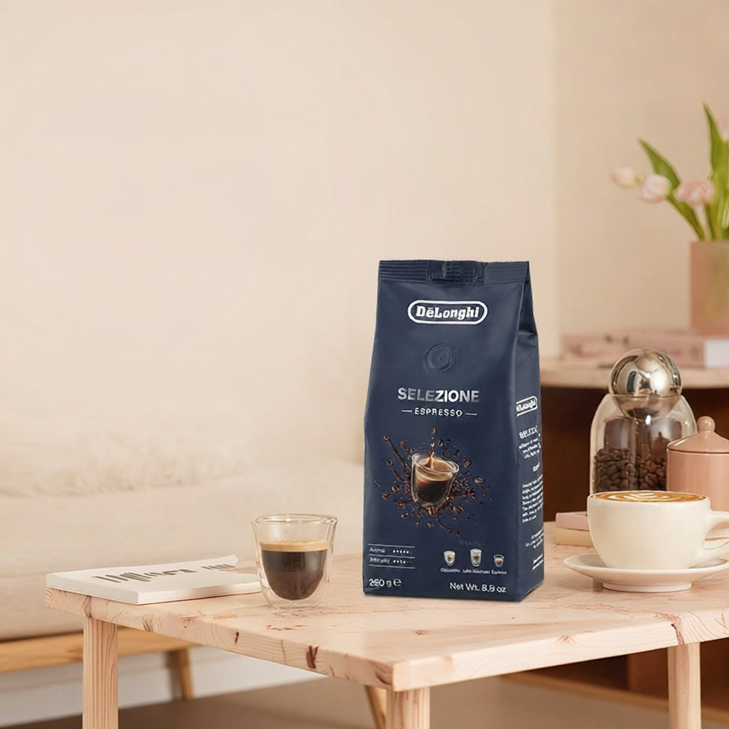 De'Longhi | Hạt Cà Phê Rang Trung Bình Nhập Khẩu 250g