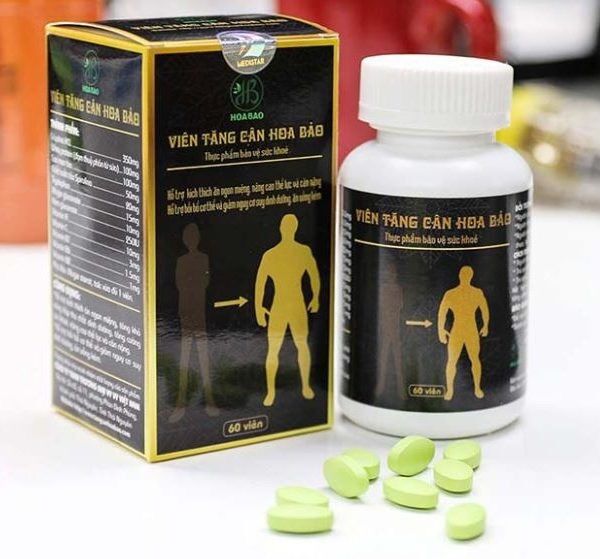 Viên uống tăng cân HOA BẢO- Hàng chính hang