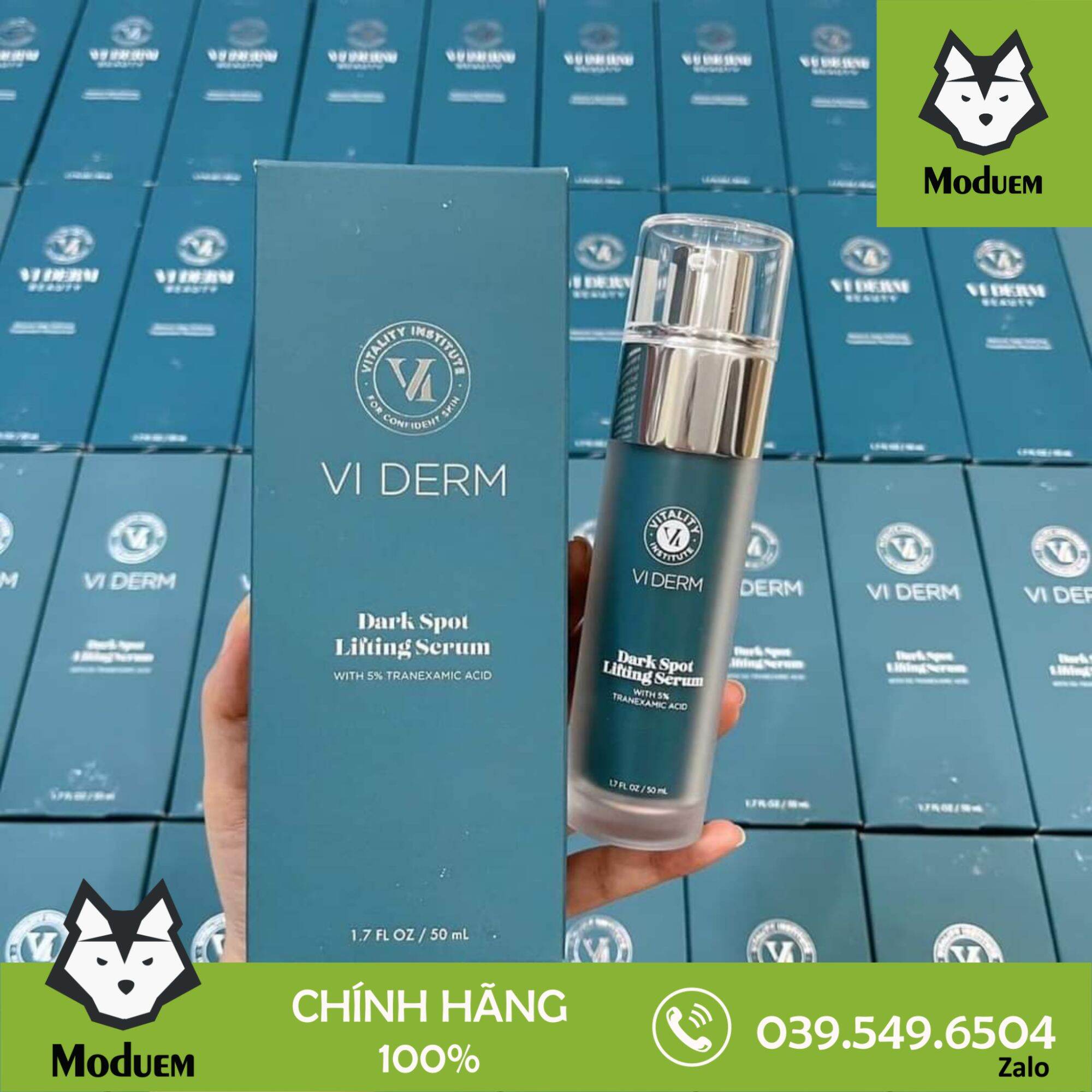 Dark spot lifting serum vi derm – tinh chất làm mờ thâm nám, dưỡng da đều màu 50ml
