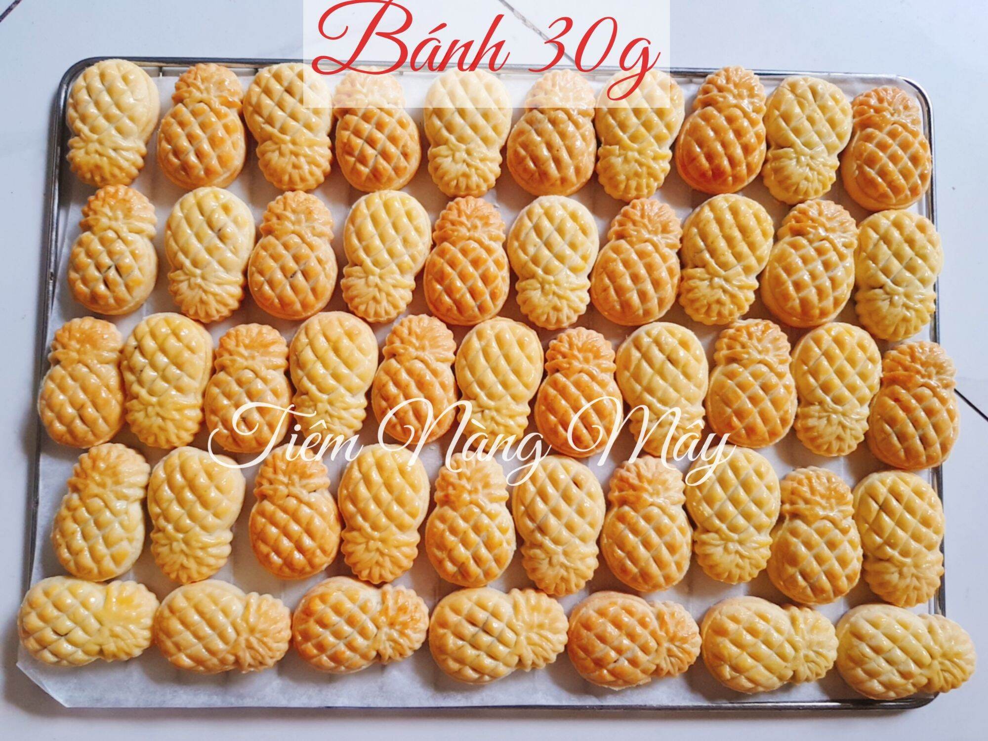 Bánh dứa Đài Loan chuẩn vị 100%