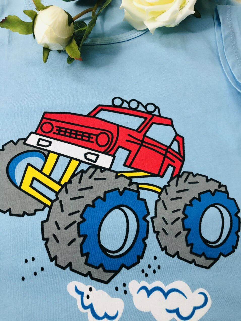 [HCM]BỘ ĐỒ THUN COTTON XỊN HÀNG NHẬP QC CHO BÉ
