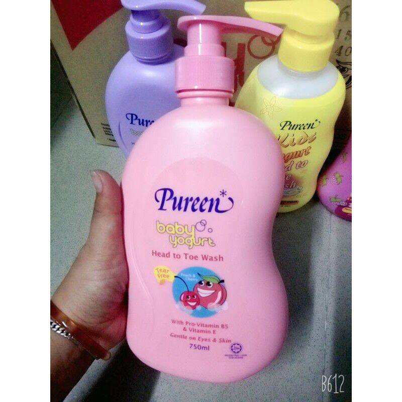 Sữa tắm gội toàn thân Pureen cho bé 750ml