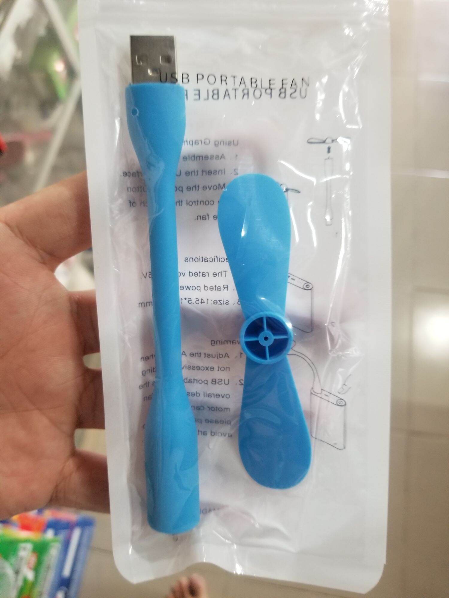 Quạt USB mini 2 cánh rời siêu mát - Quạt 2 cánh usb