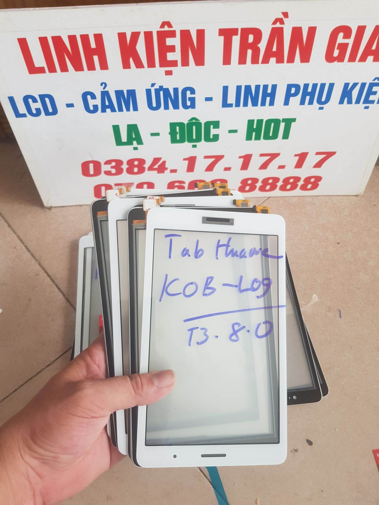 cảm ứng huawei KOB l09/t3 8.0