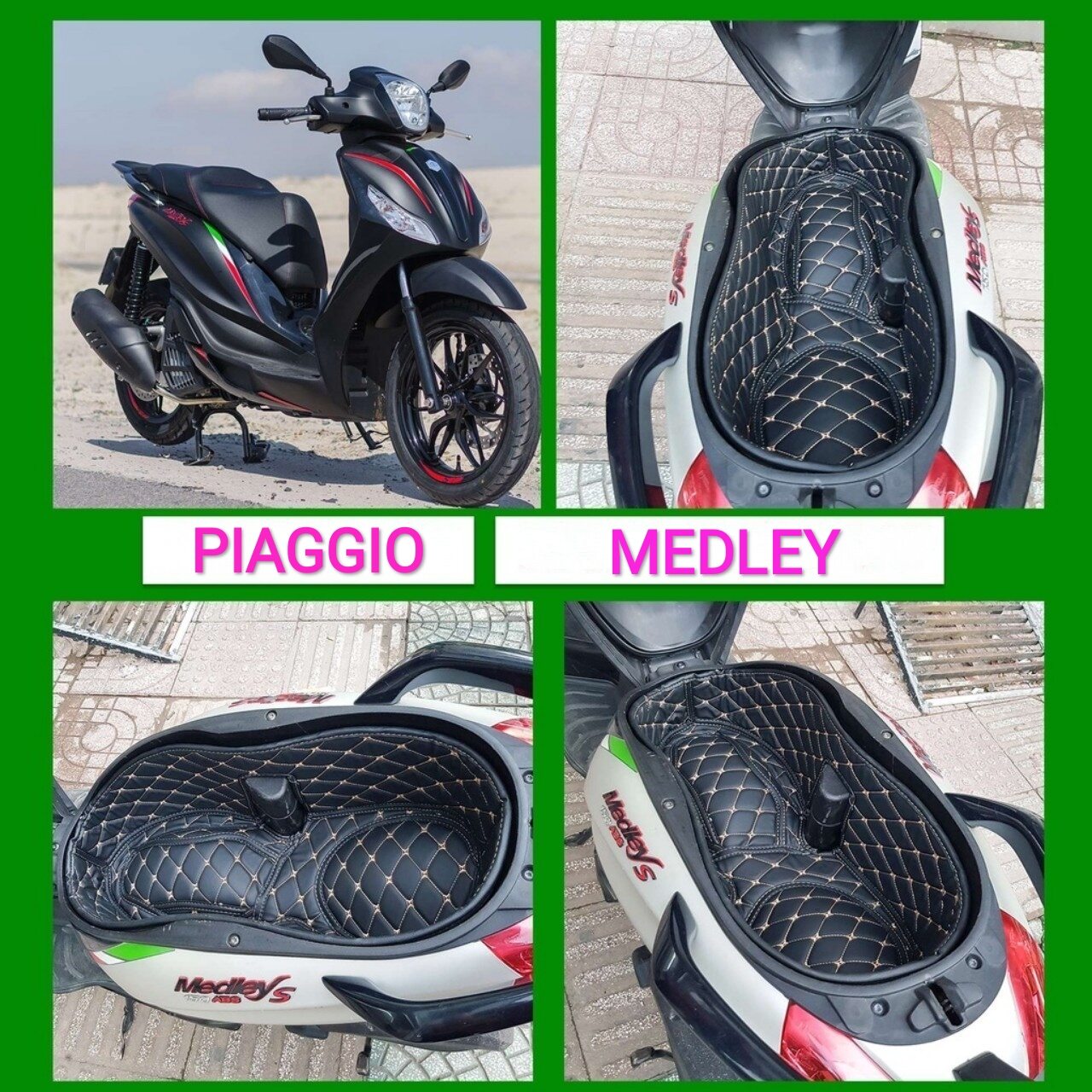 Lót cốp cách nhiệt xe máy Piaggio Medley