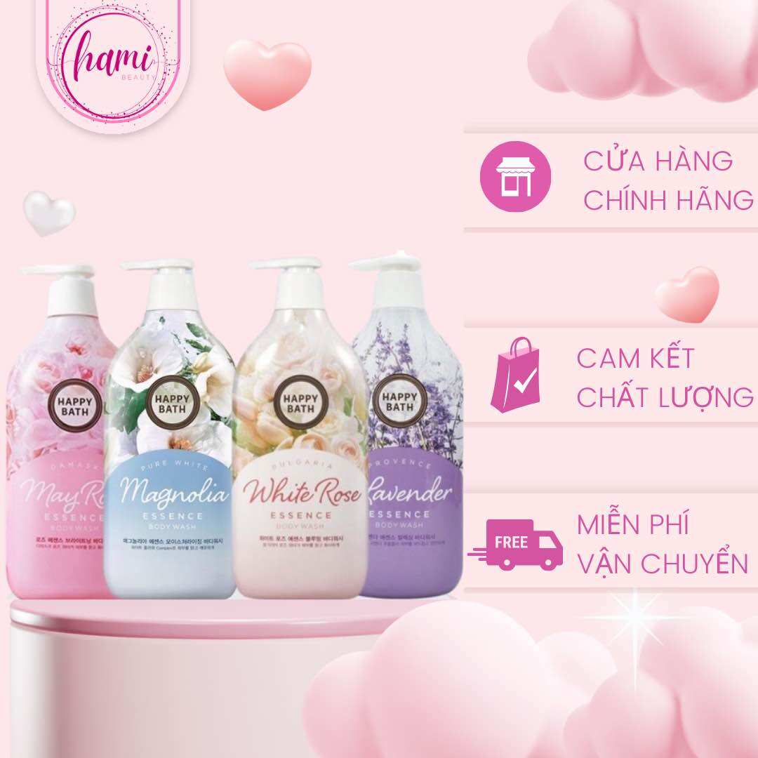 Sữa tắm dưỡng ẩm hương Happy Bath Body Wash 900gr
