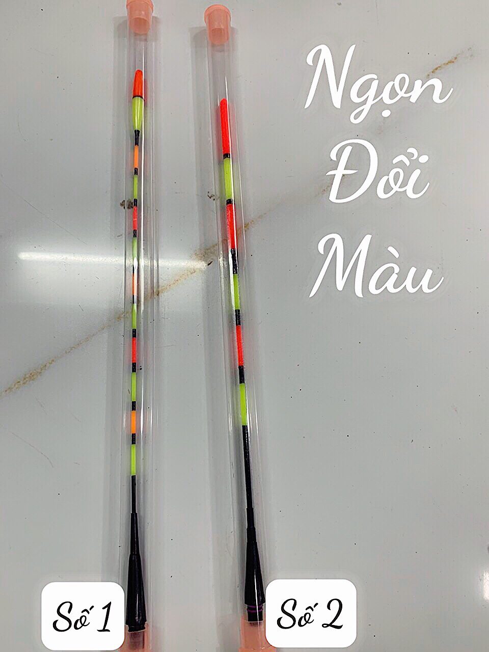 Ngọn phao điện câu đài thông minh đổi màu khi cá cắn