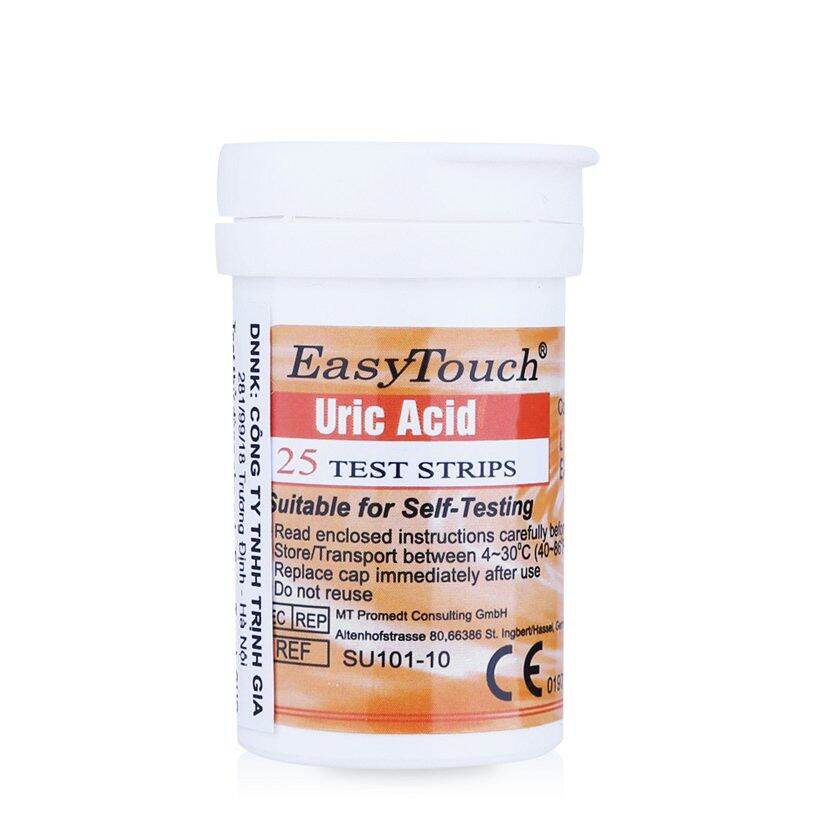 Que Thử Gout Cho Máy Đo Easy Touch GCU ET322 - Que Thử Gout
