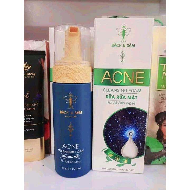 Sữa rửa mặt tạo bọt Bách y sâm (150ml)