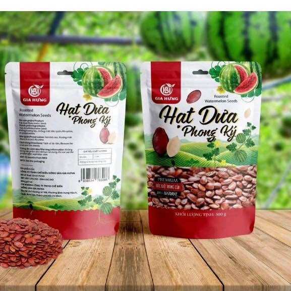 hạt dưa phong ký bịch 500gram .