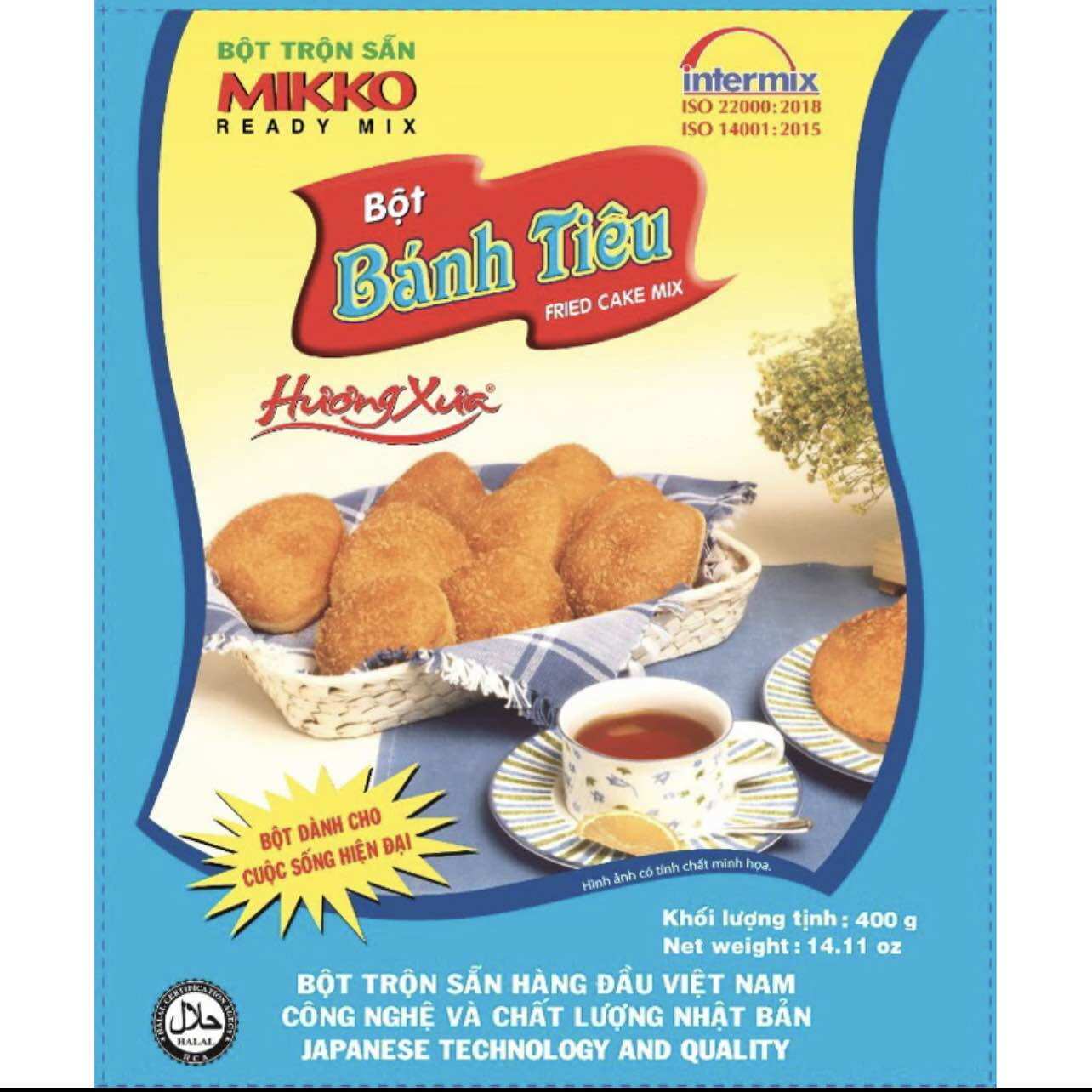 Bột bánh tiêu 400g - MIKKO HƯƠNG XƯA