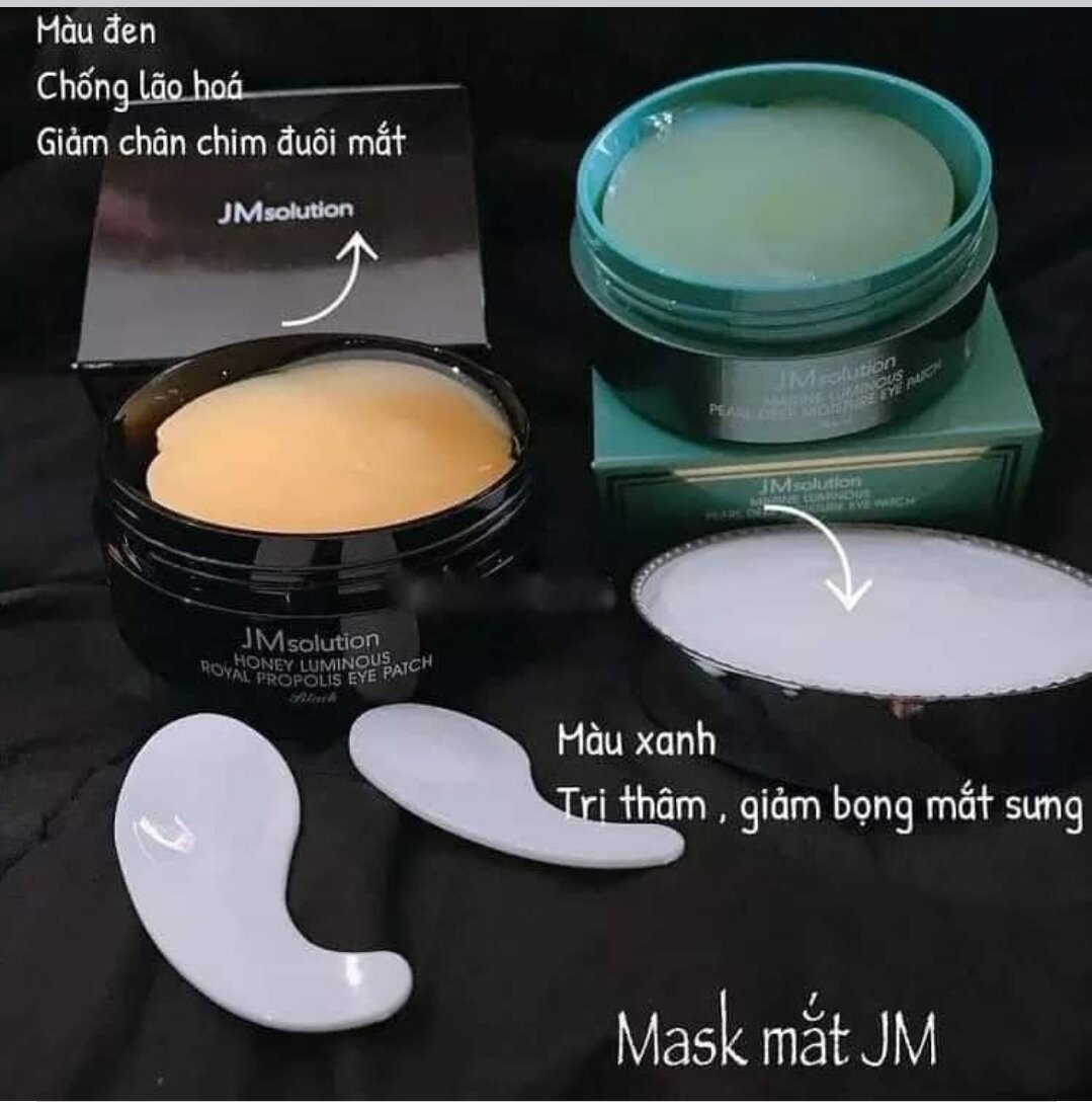 Mặt nạ mắt ngọc trai JM solution Lumious Eye Patch 60 miếng Hàn Quốc