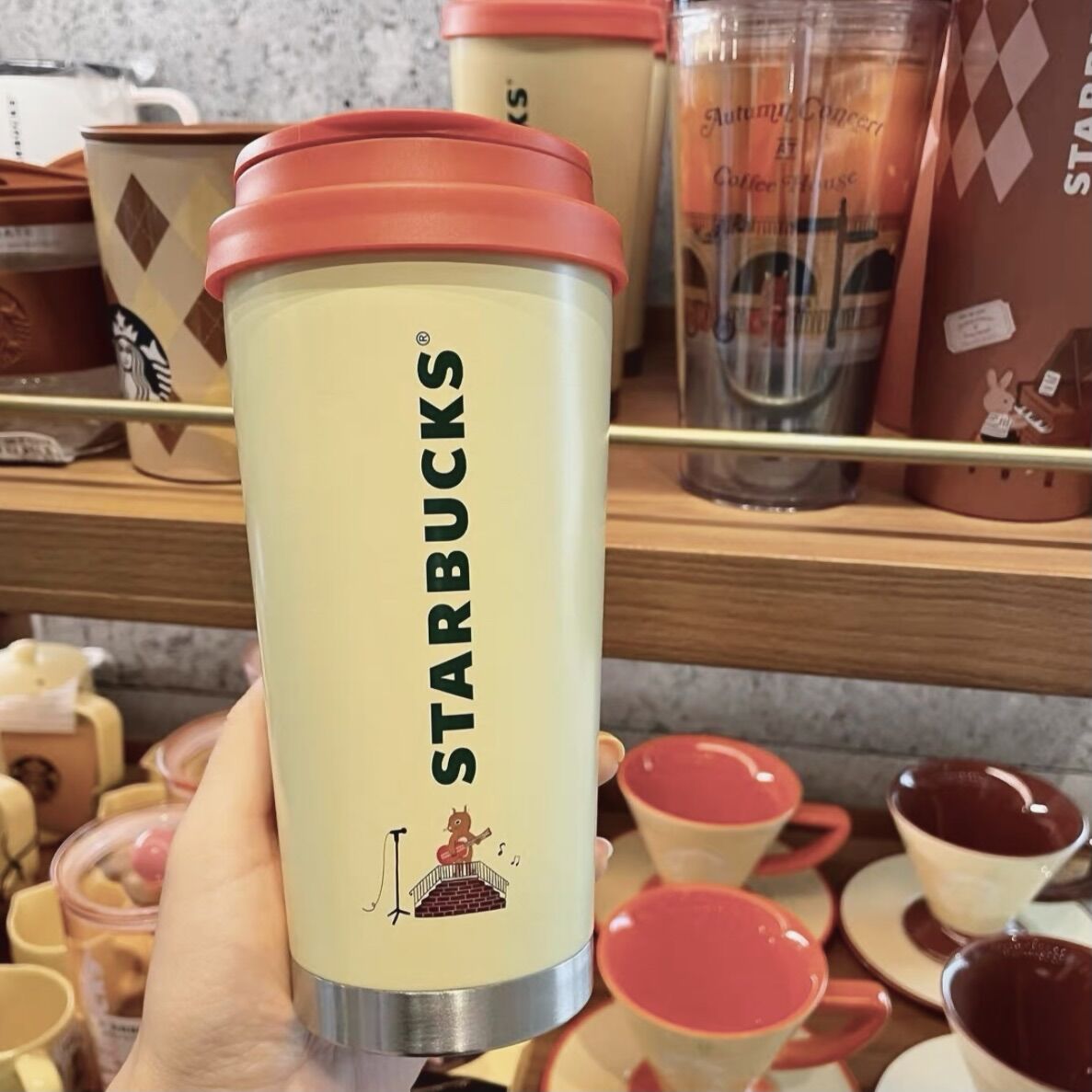 - bình giữ nhiệt autumn 22 ss busking elma tumbler 16oz