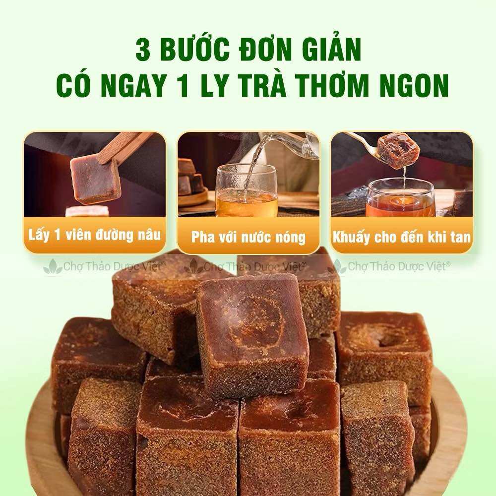 Viên đường nâu 500g -1kg