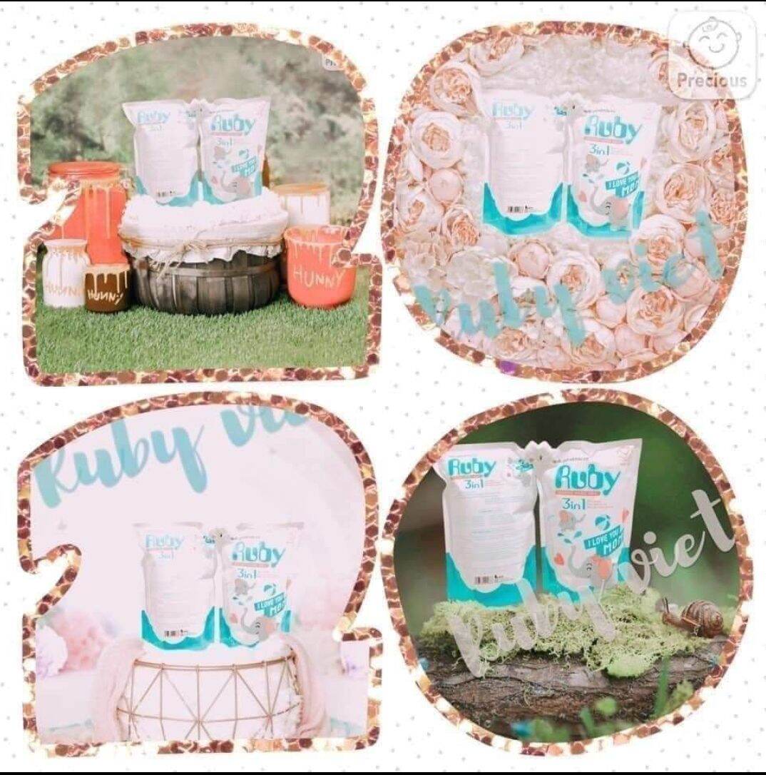 nước giặt 2 con voi sinh học hữu cơ cty ruby việt
