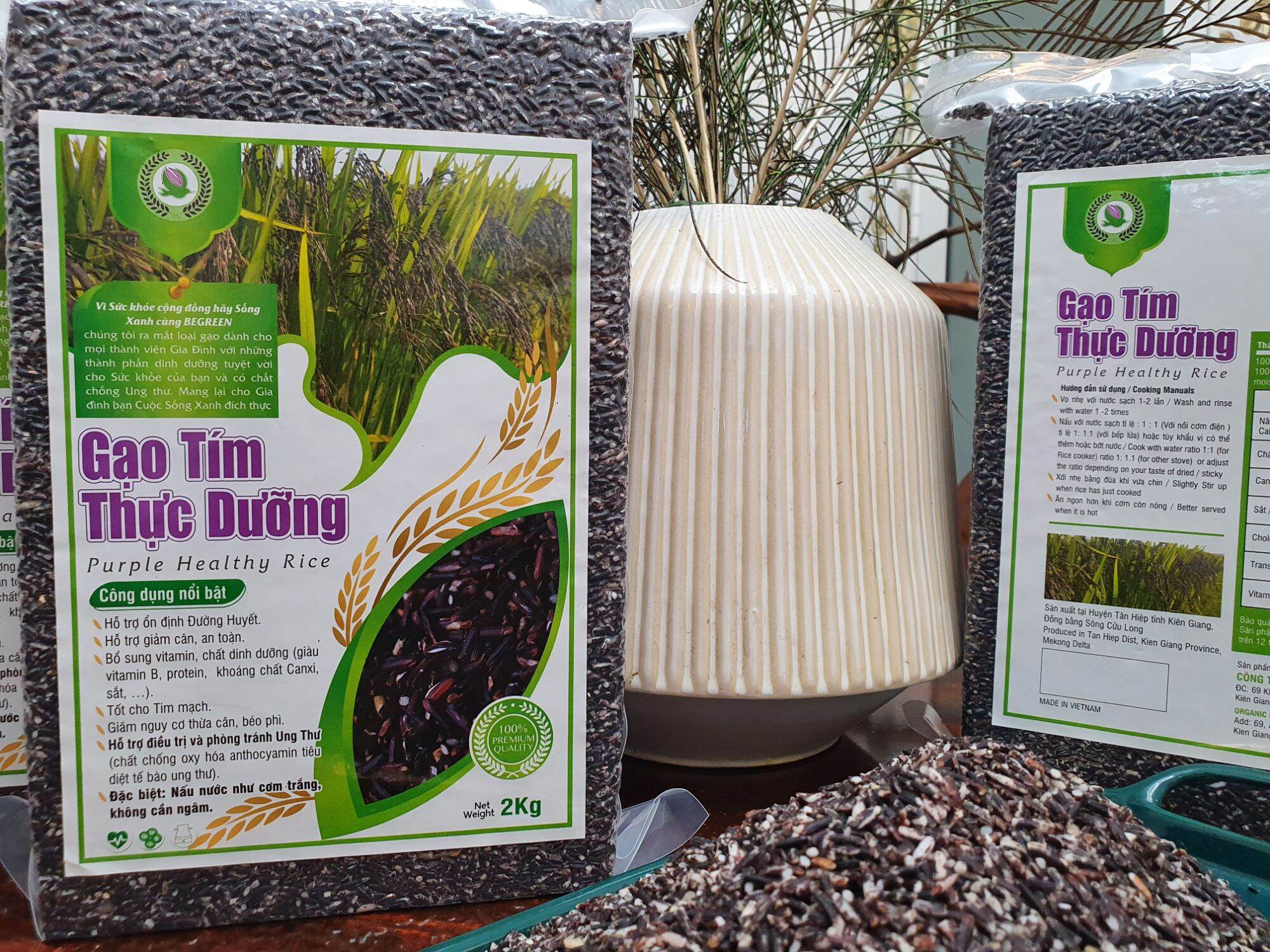 2kg Gạo tím thực dưỡng