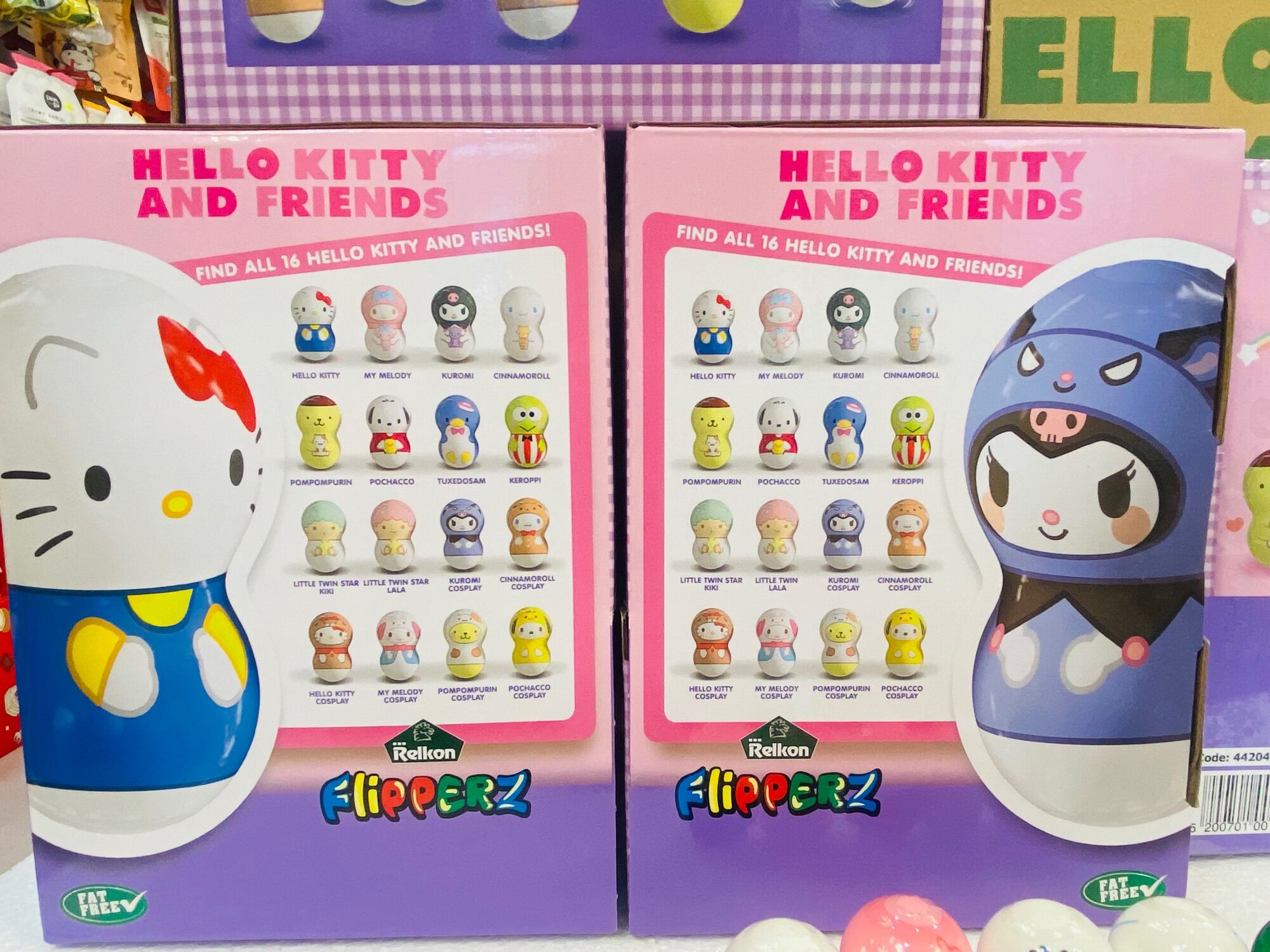 Kẹo Đồ Chơi Lật Đật Hello Kitty & Friends Flipperz