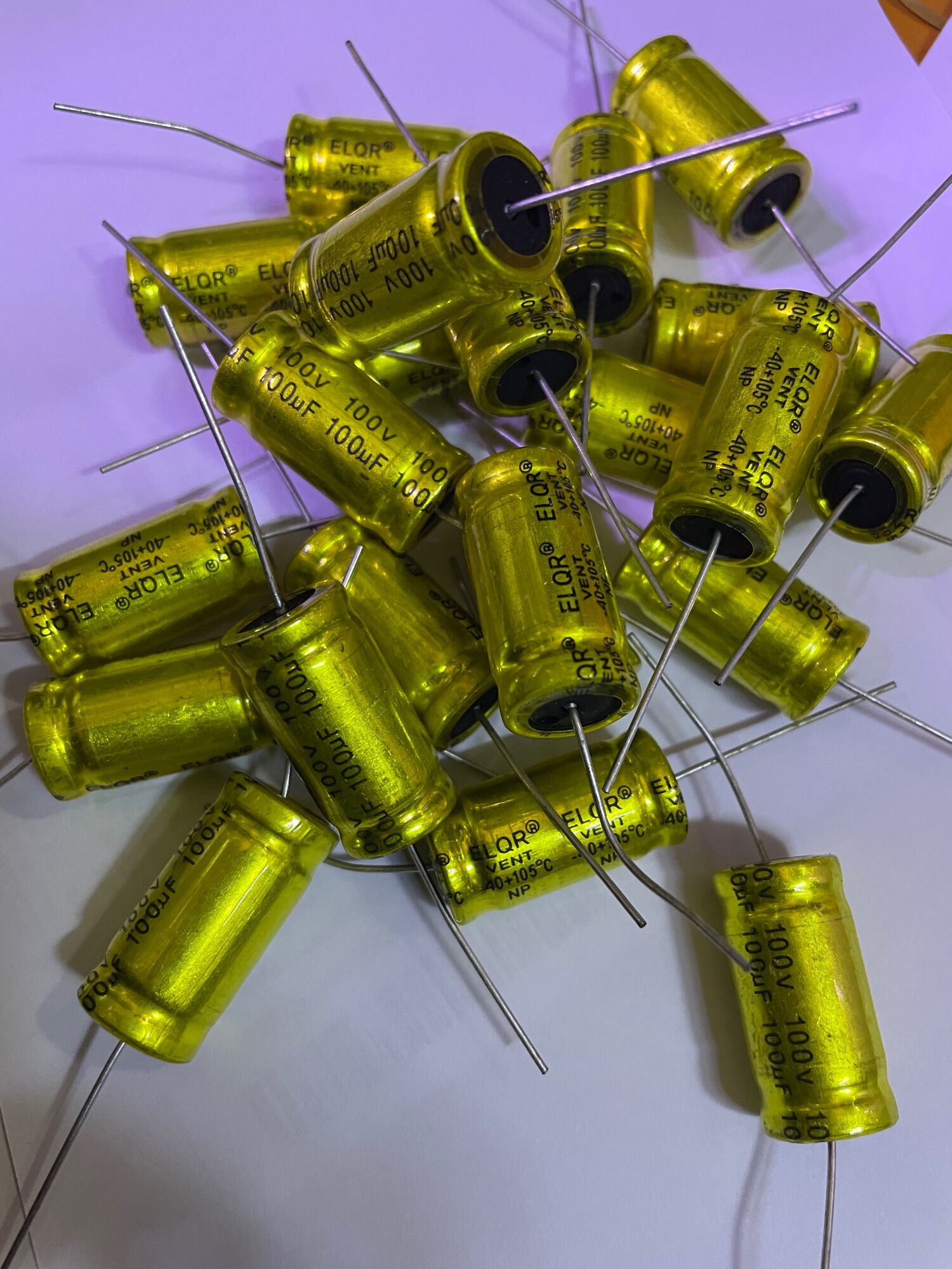 Set 5 tụ không phân cực 100M 100V