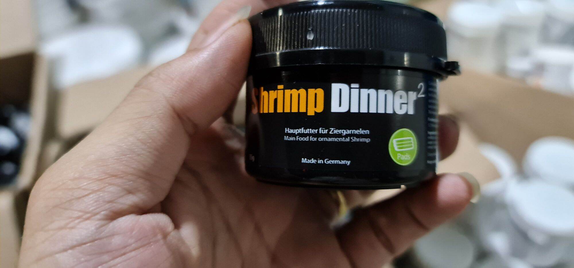 Glass garten shrimp dinner 2 thức ăn cho tép cảnh cao cấp từ Đức hũ 35g