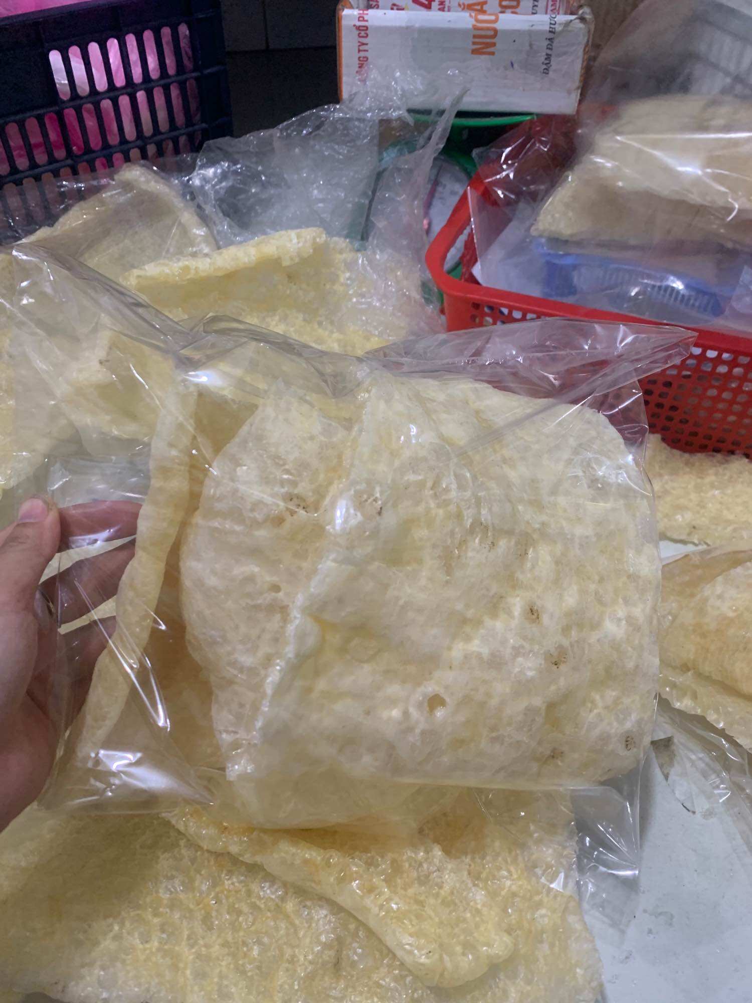Bóng bì (da heo ) khô 100g