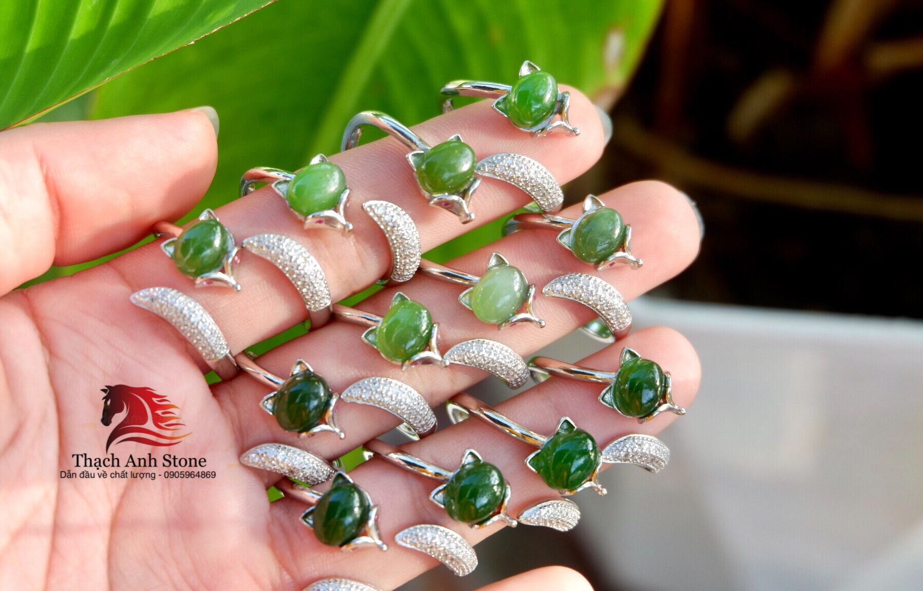 Nhẫn freesize Hồ Ly ngoc bich nhẫn_bạc