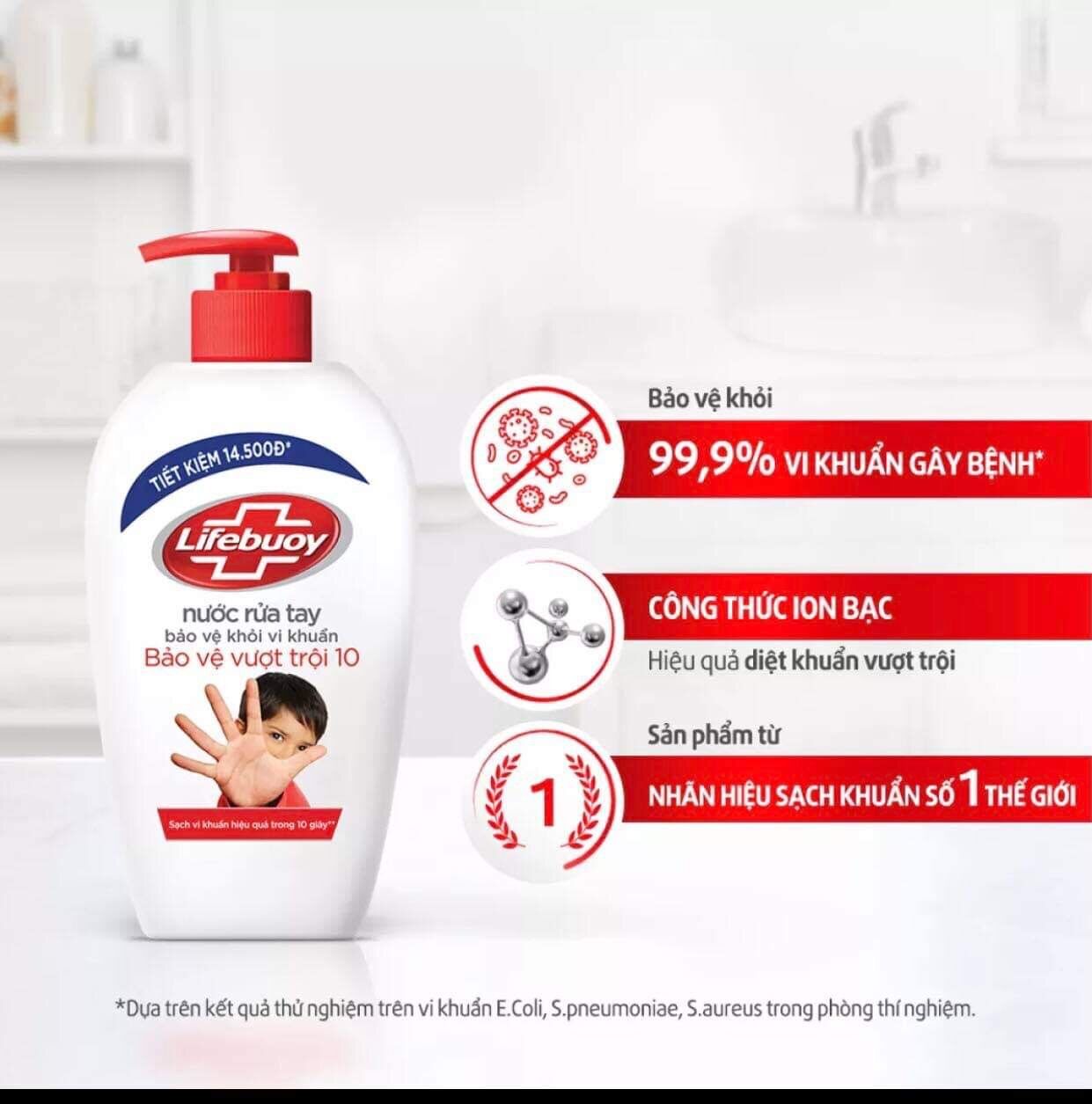 Nước rửa tay lifebuoy