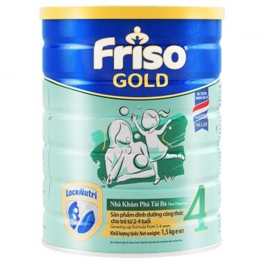 [HCM]Sữa bột Friso gold số 4 1.4kg DATE MỚI