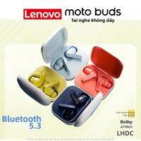 Lenovo | Tai Nghe Không Dây Lenovo Moto Series Bluetooth 5.3 Giảm Tiếng Ồn Ghép Nối Nhanh Dolby Atmos Hi-Res Pin Lớn Tai Nghe Nhét Tai TWS