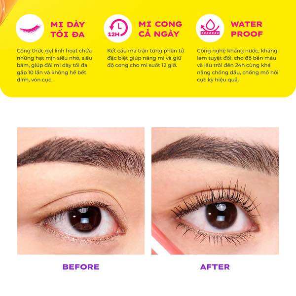 Chuốt mi Mascara Lemonade Super Natural 7.5g