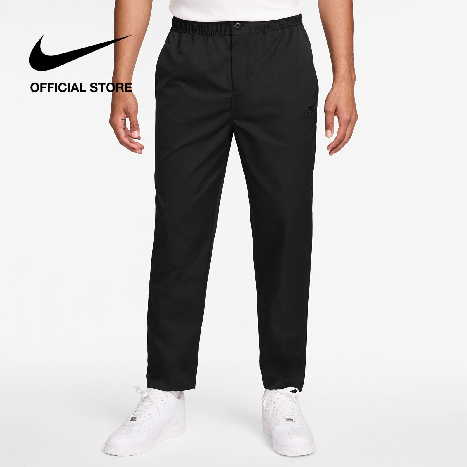 Quần nam Nike Men's Club Woven Tapered Pants - Black