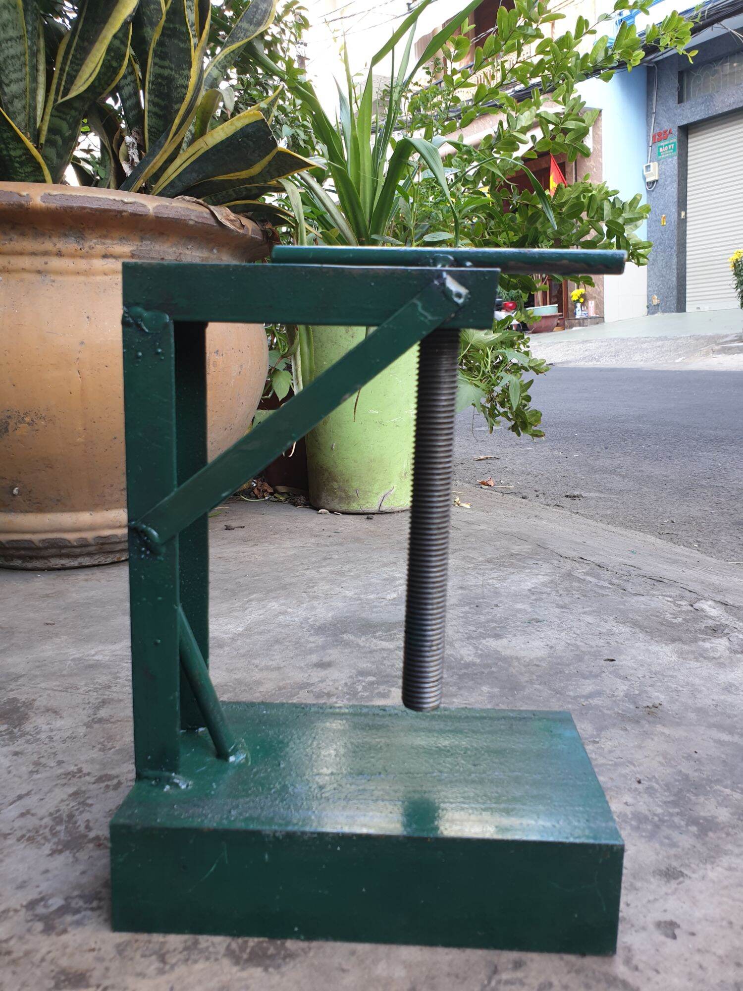 Vá Ép - Bàn Ép Sắt Để Vá Ép Ruột Xe, Vỏ Nhỏ - Khbes001