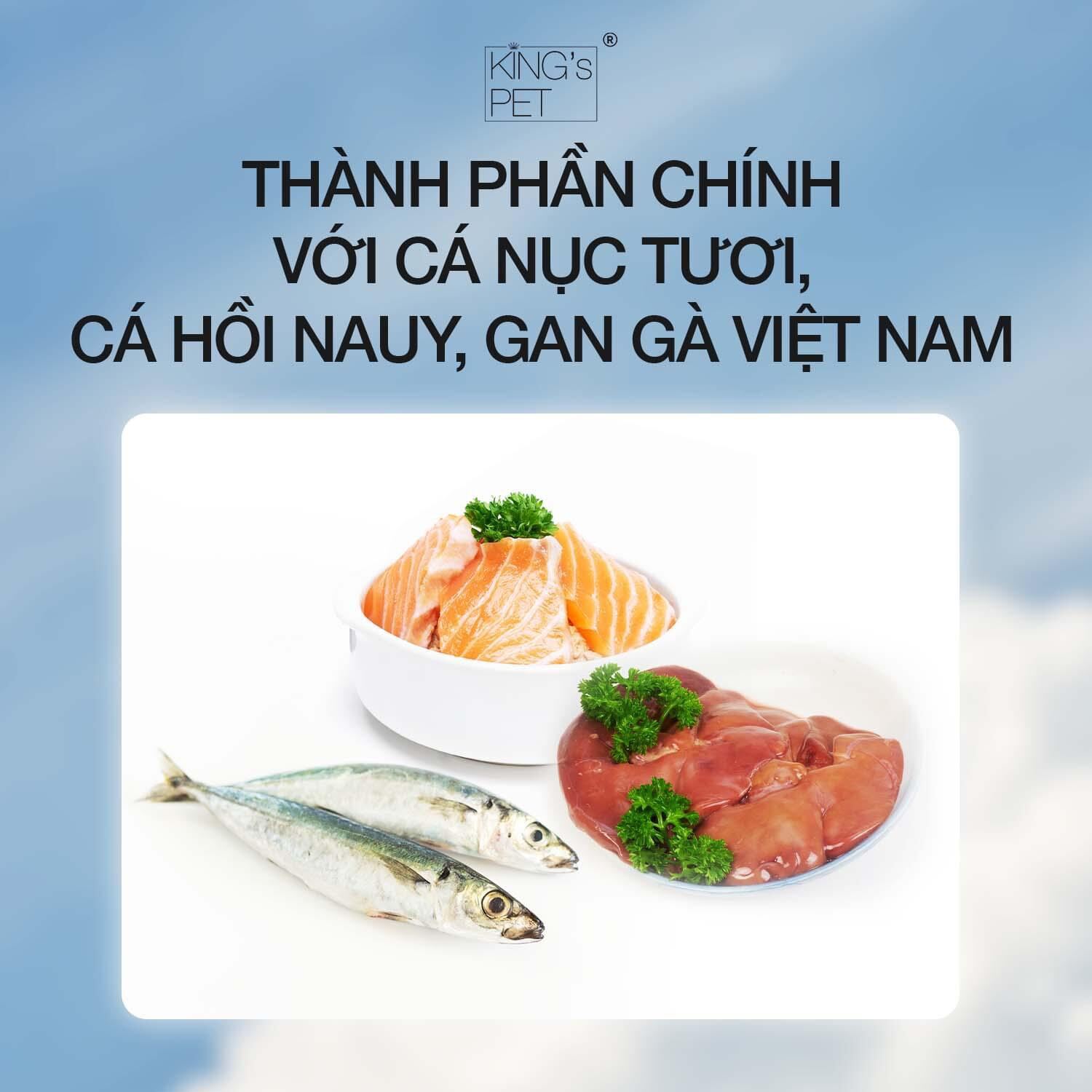 Pate King's pet gói 70g - Pate cho mèo