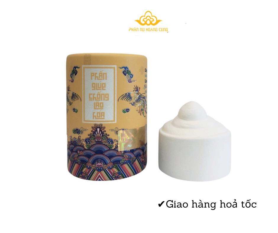 Phấn Chống Lão Hóa Phấn Nụ Hoàng Cung màu trắng dạng nụ