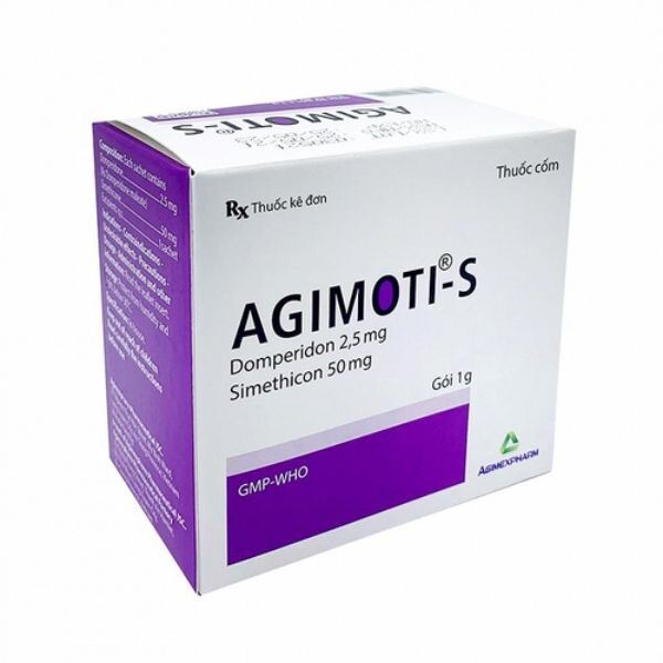 AgiMoti S Agimexpharm (Hộp 30 gói)