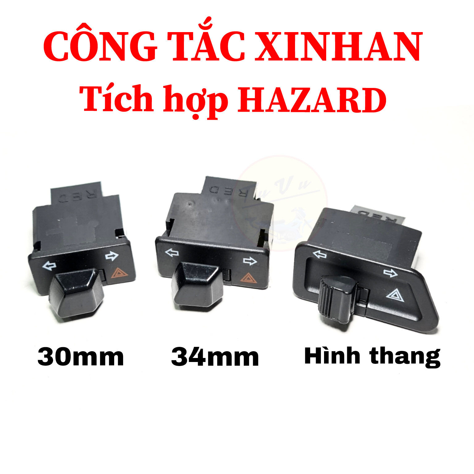 Công tắc xinhan tích hợp HAZARD