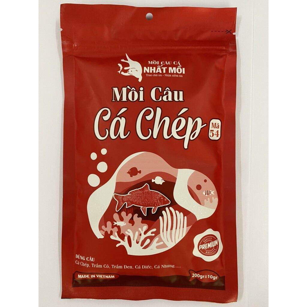 2 Gói MỒI CÂU CÁ CHÉP Mã SP 54_Hãng Phú Thành