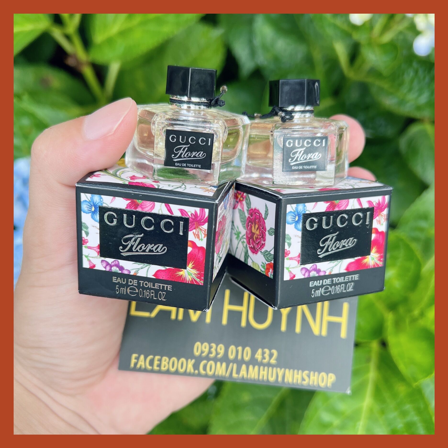 Nước hoa mini gucci flora edt 5ml