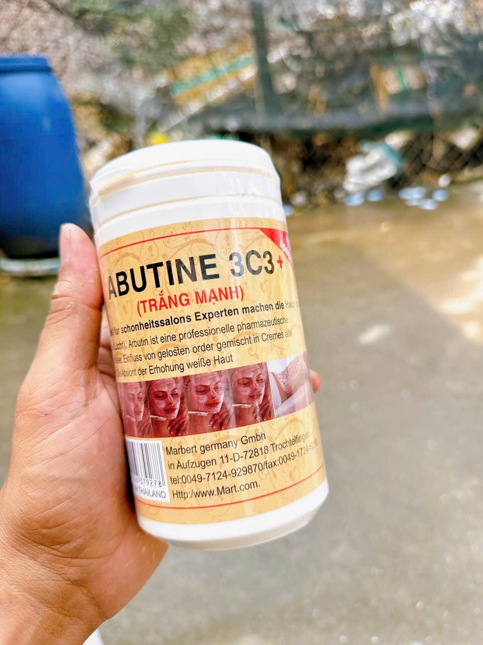 Kem kích trắng body abutin 3c3 500gram