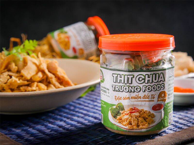Thịt chua bì sần sật