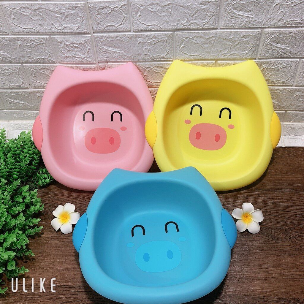 CHẬU RỬA MẶT HÌNH HEO SIÊU CUTE